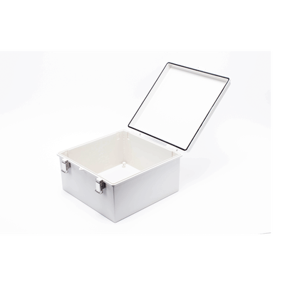 Gabinete de Plástico ABS, Uso en Intemperie ip66 (300 x 300 x 180 mm) Cierre por Broche Inoxidable y Permite Cerrado con Candado y Llave (Perno 5mm) No Incluido - Image 6