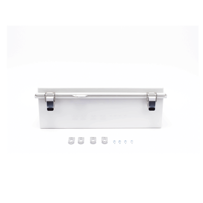 Gabinete de Plástico ABS, Uso en Intemperie IP66 (350 x 460 x 160 mm) Cierre por Broche Inoxidable y Permite Cerrado con Candado y Llave (Perno 5mm) No Incluido - Image 5