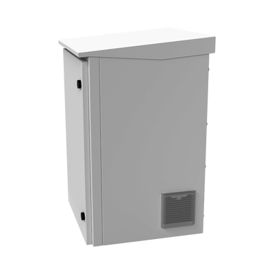 Gabinete de Exterior con Rack de 19" de 24U con Ventiladores y Termostato, Se envía el Gabinete Armado (Montaje a poste o torre se vende por separado). - Image 5