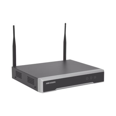 NVR 4 Megapixel / 8 canales IP / 1 Bahía de Disco Duro / 2 Antenas Wi-Fi / Salida de Vídeo Full HD