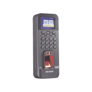 Biométrico WiFi de Acceso y Asistencia Compatible con APP Hik-Connect (P2P) / Soporta Biometrico Esclavo RS-485 / Lectura de Huella y Tarjetas EM / TCP/IP / 150,000 Eventos / Relevador para Chapa y Reportes de Asistencia