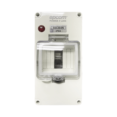 Gabinete Plástico para Exterior IP66 para Riel Din