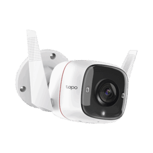 Cámara IP Wi-Fi para exterior, 3 megapixel, audio doble vía, visión nocturna, notificación Push, acepta memoria Micro SD de para grabación.