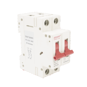 Protección Térmica/ Interruptor 2P, 20 A,  Corriente Directa  800 Vcc para Aplicación Fotovoltaica Montaje Riel DIN