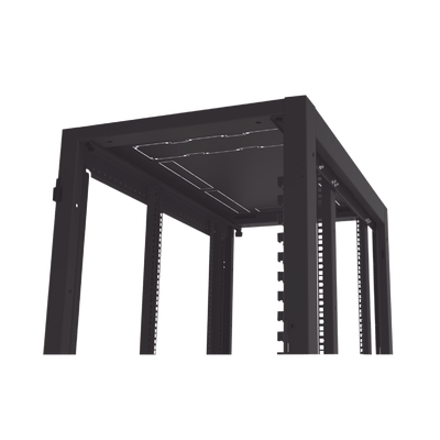 Gabinete Profesional para Telecomunicaciones de 24UR, 600 mm de Ancho x 1000 mm de Profundidad, Se envía el Gabinete Armado. - Image 4
