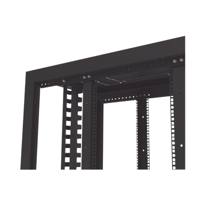 Gabinete Profesional para Telecomunicaciones de 24UR, 600 mm de Ancho x 1000 mm de Profundidad, Se envía el Gabinete Armado. - Image 3