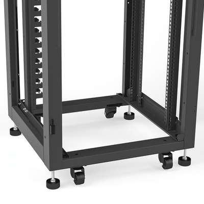 Gabinete Profesional para Telecomunicaciones de 19in, Instalación a Piso, 24UR, 600 mm Profundidad, Se envía el Gabinete Armado. - Image 11