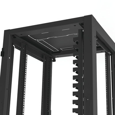 Gabinete Profesional para Telecomunicaciones de 19in, Instalación a Piso, 24UR, 600 mm Profundidad, Se envía el Gabinete Armado. - Image 12