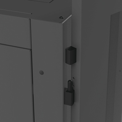 Gabinete Profesional para Telecomunicaciones de 19in, Instalación a Piso, 24UR, 600 mm Profundidad, Se envía el Gabinete Armado. - Image 8