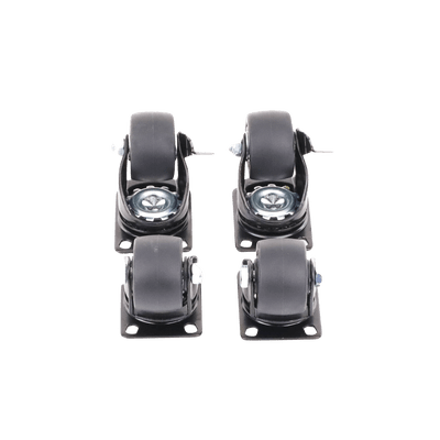 Juego de 4 Ruedas para Gabinetes Linkedpro Terminación R2 (2 con freno, 2 libres) - Image 5