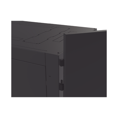 Gabinete Profesional para Telecomunicaciones de 45UR, 1200 mm Profundidad, Incluye 2 Organizadores Verticales de 45 Unidades de Rack, Se envía el Gabinete Armado. - Image 7