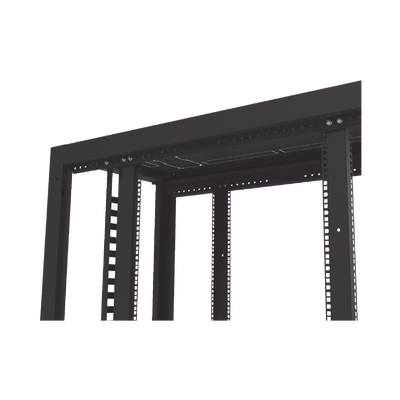 Gabinete Profesional para Telecomunicaciones de 45UR, 1200 mm Profundidad, Incluye 2 Organizadores Verticales de 45 Unidades de Rack, Se envía el Gabinete Armado. - Image 12