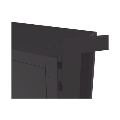 Gabinete Profesional para Telecomunicaciones de 45UR, 1200 mm Profundidad, Incluye 2 Organizadores Verticales de 45 Unidades de Rack, Se envía el Gabinete Armado. - Image 14