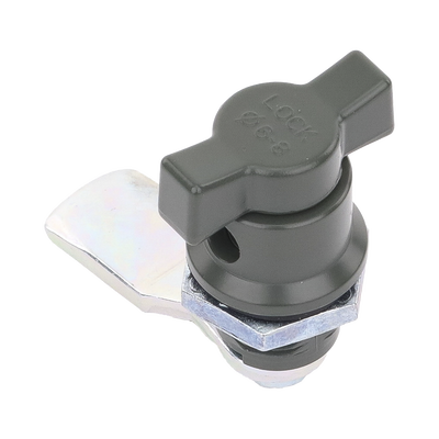 Cerradura de Medio Giro para Gabinetes Línea PST (Acero). Cuenta con Opción para Instalar Candado (no incluido). - Image 2