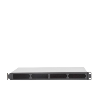 Distribuidor de fibra óptica vacio 19in, Acepta 4 placas Acopladoras de Linkedpro, hasta 24 fibras, 1UR, Incluye charola de empalme - Image 6