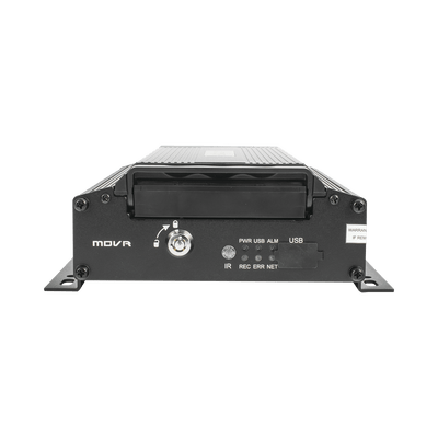 DVR Móvil / Multiplataforma / 4 Canales AHD 2 Megapixel / Almacenamiento en HDD / H.265 / Chip IA Embebido / Soporta 4G / WiFi / GPS - Image 2