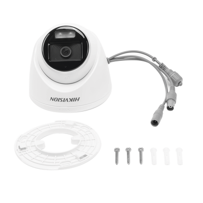 [ColorVu] Turret TURBOHD 3K (5 Megapixel) / Micrófono Integrado / Lente 3.6 mm / Imagen a Color 24/7 / 40 mts Luz Blanca / Exterior IP67 / dWDR / 4 Tecnologías - Image 3