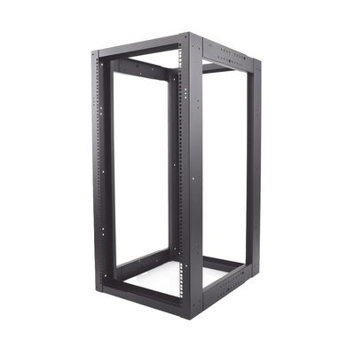 Rack Estándar 19" de 4 Postes, Acero, 24 Unidades, Profundidad Ajustable. - Image 2