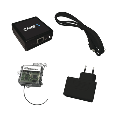 Kit CAME Connect / Para Apertura de Motores y Barreras Por Medio de APP / 3 Perfiles de Trabajo para Usuario, Propietario e Instalador