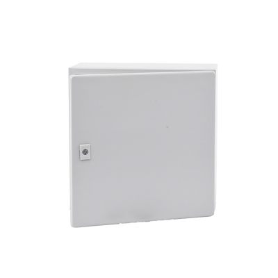 Gabinete de Acero, Nema 4 -IP 66 de 40 x 40 x 20 cm con Platina y certificado UL. - Image 2