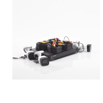 (MICRÓFONO INTEGRADO) KIT TURBOHD 5 Megapixel / DVR 4 Canales / 4 Cámaras Bala con Micrófono Integrado (exterior 2.8 mm) / Fuente de Poder / Accesorios de Instalación - Image 7