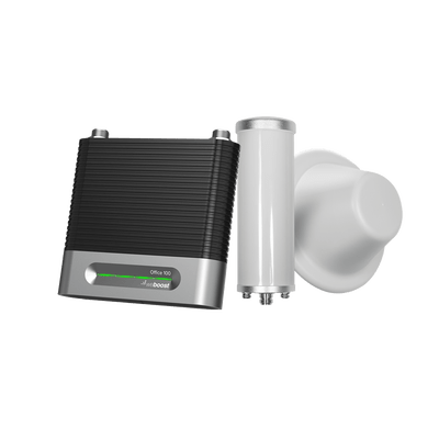 KIT Amplificador de Señal Celular 4G/ 3G, OFFICE 100 | Mejora la Señal Celular de Múltiples Operadores | Cubre áreas de hasta 1200 m²