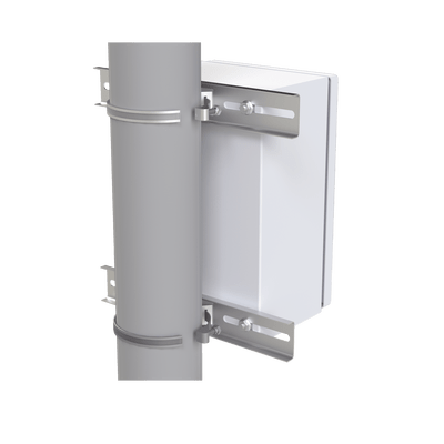 Montaje de Metal Galvanizado para Poste Universal para Gabinetes de Ancho Hasta 30 cm. - Image 2