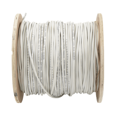 Carrete de 152 Metros de Cable / 2 x 16 AWG / BLINDADO / PLENUM / Color Blanco / Para Aplicaciones de Audio, Seguridad y Control - Image 2
