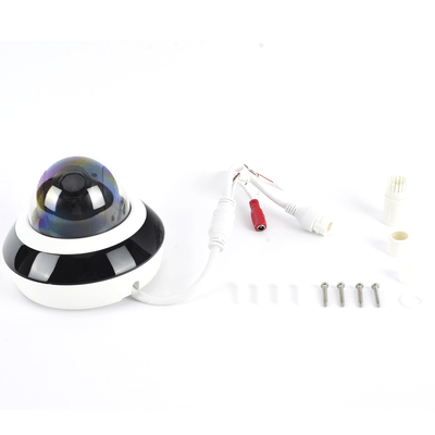 Mini Domo PTZ IP 4 Megapixel / 4X Zoom / H.265+ / 20 mts IR EXIR / WDR 120dB / PoE / IK10 / Exterior IP66 / Ultra Baja Iluminación / Micrófono Integrado / PoE - Image 5