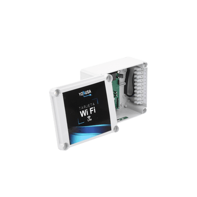 Modulo WIFI LITE con gabinete para uso en Energizadores YONUSA / Aplicación sin costo / Botón de Pánico/ 1 Salida Propósito General - Image 5