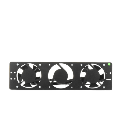 Kit de 2 Ventiladores 110 Vca (12 x 12 cm) con Clavija para Gabinete de Piso - Image 5