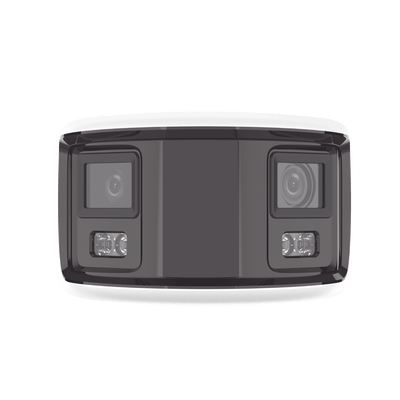 [FlexVu] [ PROTECCIÓN ACTIVA ] Bala IP Panorámica 8 Megapixel (4K) / 2 Lentes 4 mm (180°) / Imagen a Color 24/7 (ColorVu) / PoE / WDR 130° / IP67 / ACUSENSE / Luz Estroboscópica y Alarma Audible / 40 mts Luz Blanca / Micro SD - Image 3