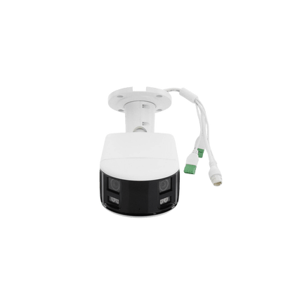 [FlexVu] [ PROTECCIÓN ACTIVA ] Bala IP Panorámica 8 Megapixel (4K) / 2 Lentes 4 mm (180°) / Imagen a Color 24/7 (ColorVu) / PoE / WDR 130° / IP67 / ACUSENSE / Luz Estroboscópica y Alarma Audible / 40 mts Luz Blanca / Micro SD - Image 8