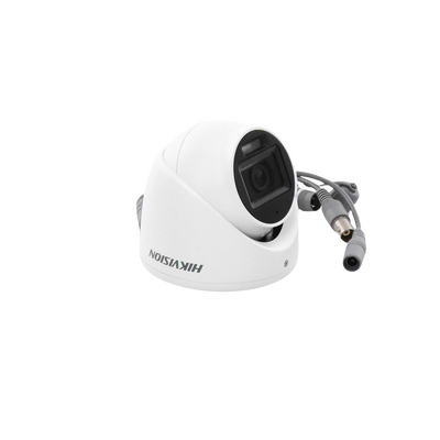 [Dual Light + ColorVu] Turret TURBOHD 2 Megapixel (1080p) / Lente 2.8 mm / 30 mts IR + 20 mts Luz Blanca / Gran Angular 101° / Exterior IP67 / Micrófono Integrado /  4 Tecnologías /  Metal - Image 3