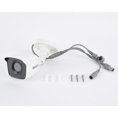 Bala TURBOHD 2 Megapíxeles (1080p) / Gran Angular 103° / Lente 2.8 mm / IR EXIR Inteligente 20 mts / Exterior IP66 / dWDR / TVI-AHD-CVI-CVBS / Policarbonato - Image 6