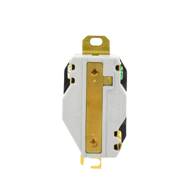 Receptáculo de Media Vuelta Industrial 30 A 125 V CA 2 Polos 3 Hilos (Nema L5-30R) Color Negro. - Image 3