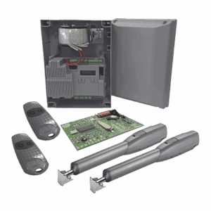 Kit de Operadores para Puertas Abatibles de hasta 3 Metros y 400 Kg ATS 3024 / Uso Intensivo