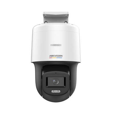 Domo PT IP 4 Megapixel / Lente 4 mm / Luz Blanca 30 mts / dWDR / PoE / IP66 / Micrófono y Bocina Interconstruido / Micro SD / Incluye Montaje de Pared y Techo