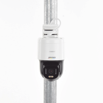 Domo PT IP 4 Megapixel / Lente 4 mm / Luz Blanca 30 mts / dWDR / PoE / IP66 / Micrófono y Bocina Interconstruido / Micro SD / Incluye Montaje de Pared y Techo - Image 2