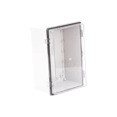 Gabinete Plástico ABS, Puerta Transparente, Uso en Intemperie IP66 (190 x 290 x 140 mm) cierre por Broche Inoxidable y Permite Cerrado con Candado y Llave (Perno 5mm) No Incluido - Image 5