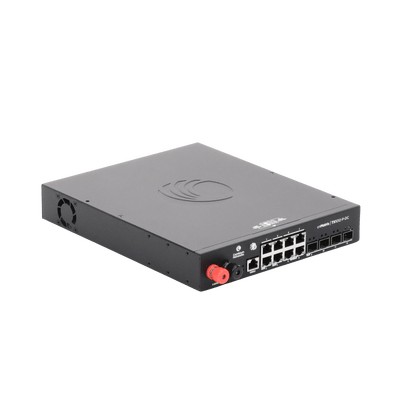 Switch cnMatrix WISP TX1012-DC-P de 8 puertos PoE y 4 SFP+, 170 W PoE Budget, Capa 2, gestión gratuita desde la nube, para corriente directa - Image 6