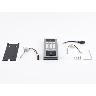 Lector Biometrico con Teclado para Exterior Antivandálico IP65 & IK09 con función de Videoportero Multiapartamento / Huella, Tarjeta, Código QR, PIN o App HikConnect / Cámara 2 MP compatible con NVRs / Soporta biom - Image 5