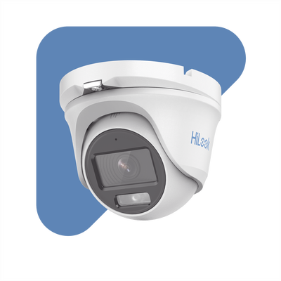 [ColorVu] Turret TURBOHD 1080p / Imagen a color 24/7 / Lente 2.8 mm / Micrófono Integrado / Luz Blanca 20 mts / IP66 / Metálica - Image 2