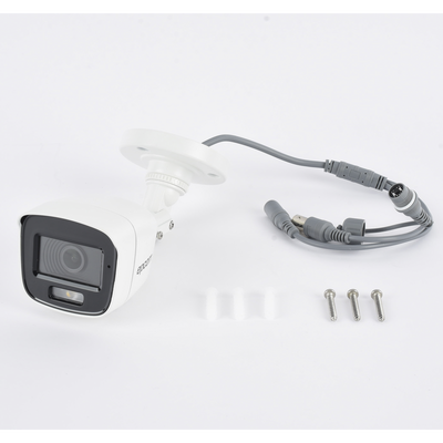 [ColorVu] Bala TURBOHD 2 Megapíxel (1080p) / Microfono Integrado / Imagen a color 24/7 / Lente 2.8 mm / METAL / Luz Blanca 20 mts / Exterior IP66 / TVI-AHD-CVI-CVBS / dWDR - Image 2