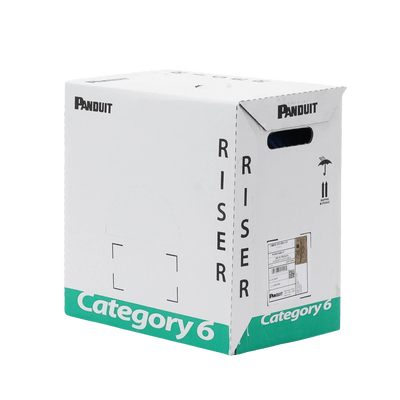 Bobina de Cable UTP, Categoría 6 de Alto Rendimiento (+350 MHz),  23 AWG, PVC (CMR, Riser), Bobina de 305 m, Color Azul - Image 3