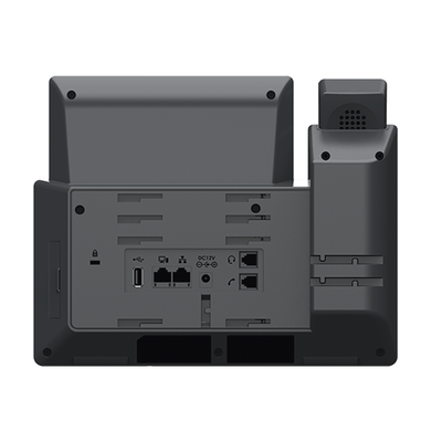 Teléfono IP Wi-Fi, Grado Operador, 14 líneas SIP con 6 cuentas, pantalla LCD 5", puertos Gigabit, Bluetooth, PoE, codec Opus, IPV4/IPV6 con gestión en la nube GDMS - Image 3