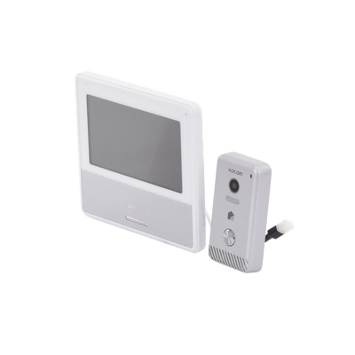 KIT DE VIDEOPORTERO IP COLOR NEGRO / Apertura con app / Súper elegante / Monitor WIFI / soporta 4 monitores y 2 frentes de calle/ Alimentacion 110vca - Image 5