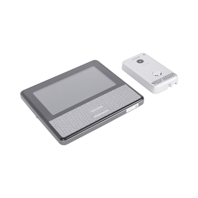 KIT DE VIDEOPORTERO IP COLOR NEGRO / Apertura con app / Súper elegante / Monitor WIFI / soporta 4 monitores y 2 frentes de calle/ Alimentacion 110vca - Image 3