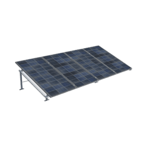 Montaje de piso de Alta Resistencia para Instalación de 4 Paneles Solares de hasta 1300 x 2400 mm (Revisar módulos compatibles)