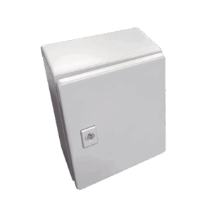 Gabinete de Acero, Nema 4 -IP 66 de 40 x 50 x 20 cm con Platina y certificado UL.